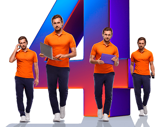 Великолепная четверка Ростелеком в&nbsp;посёлок Красносельский (Новосибирская область)